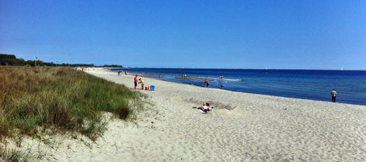 außerhalb der Hauptsaison am Nordstrand